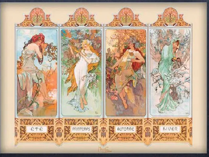 Mucha - Four Seasons #52