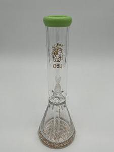 10" Skinny Leo Beaker Water Pipe