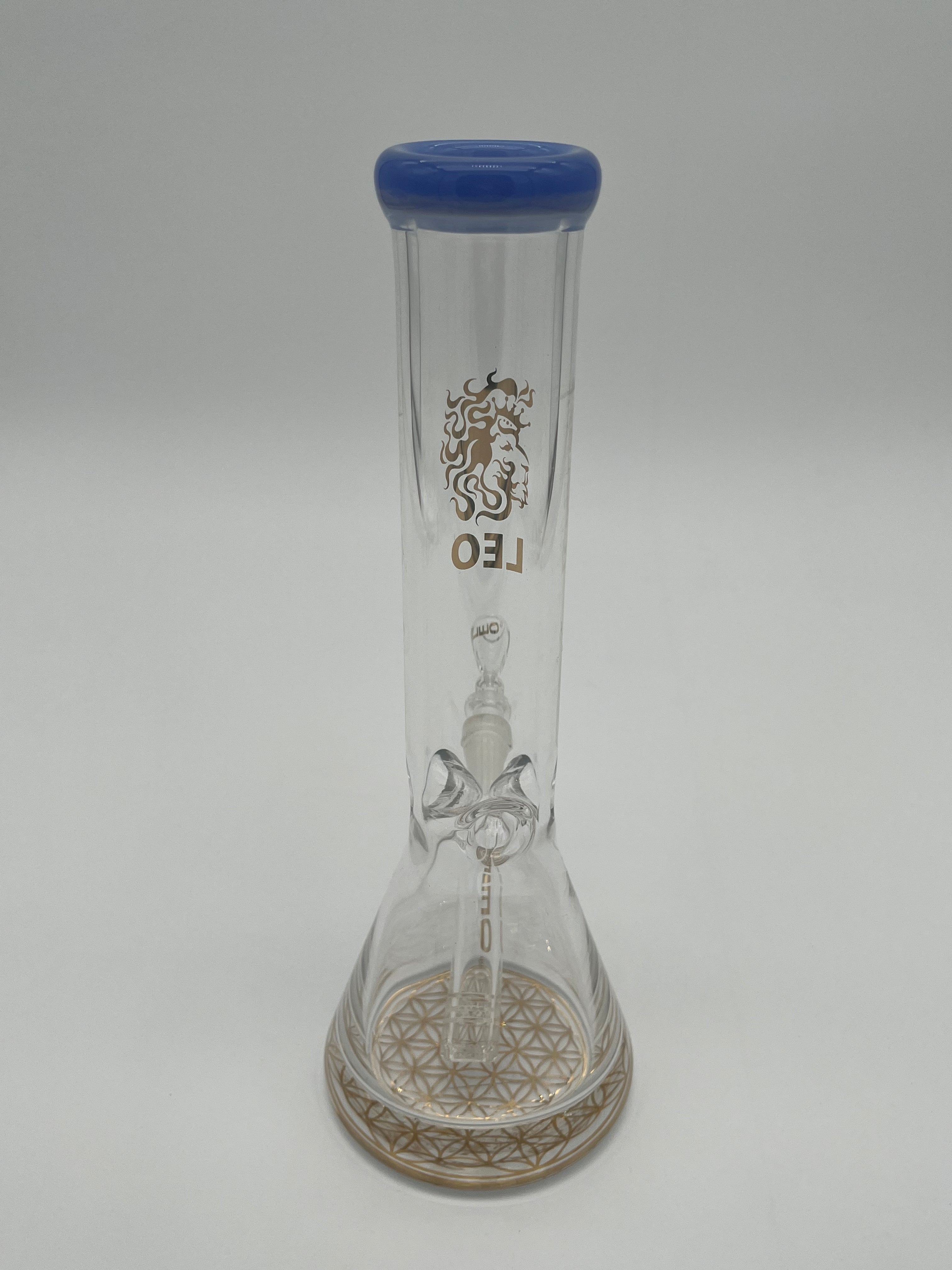 10" Skinny Leo Beaker Water Pipe