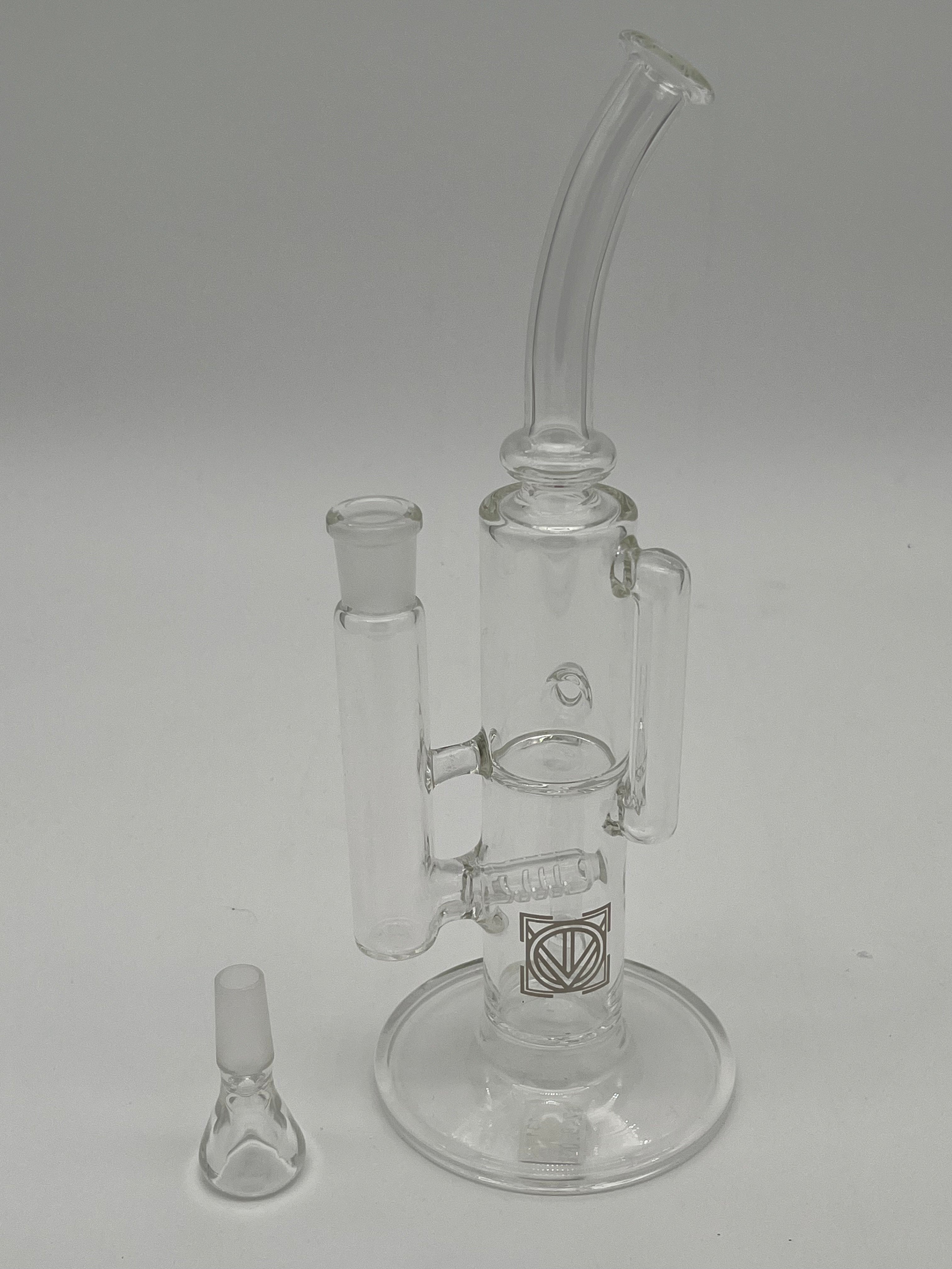 Licit Glass 11" Bent Neck Recycler