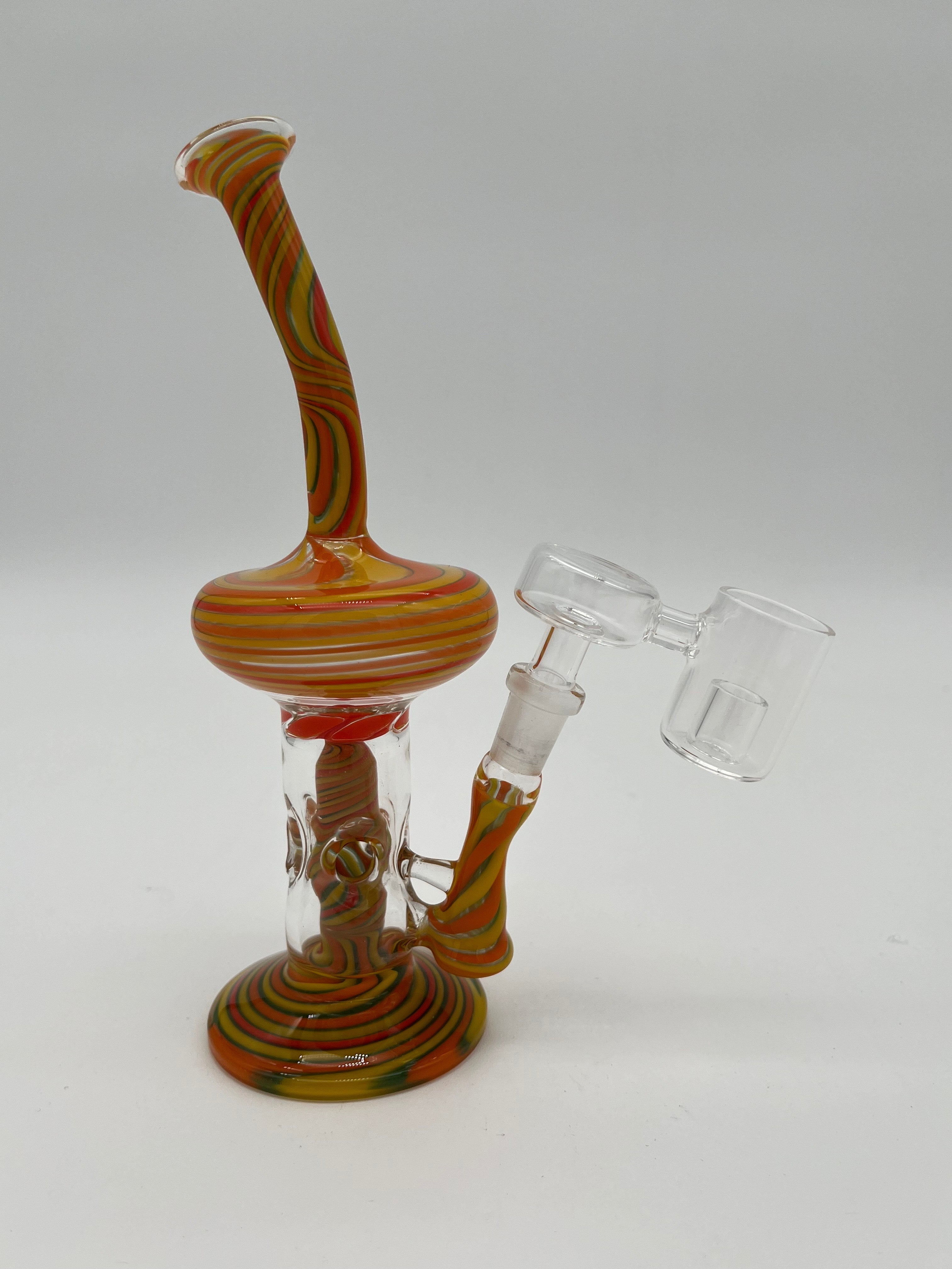 Licit Glass Orange Mini Rig