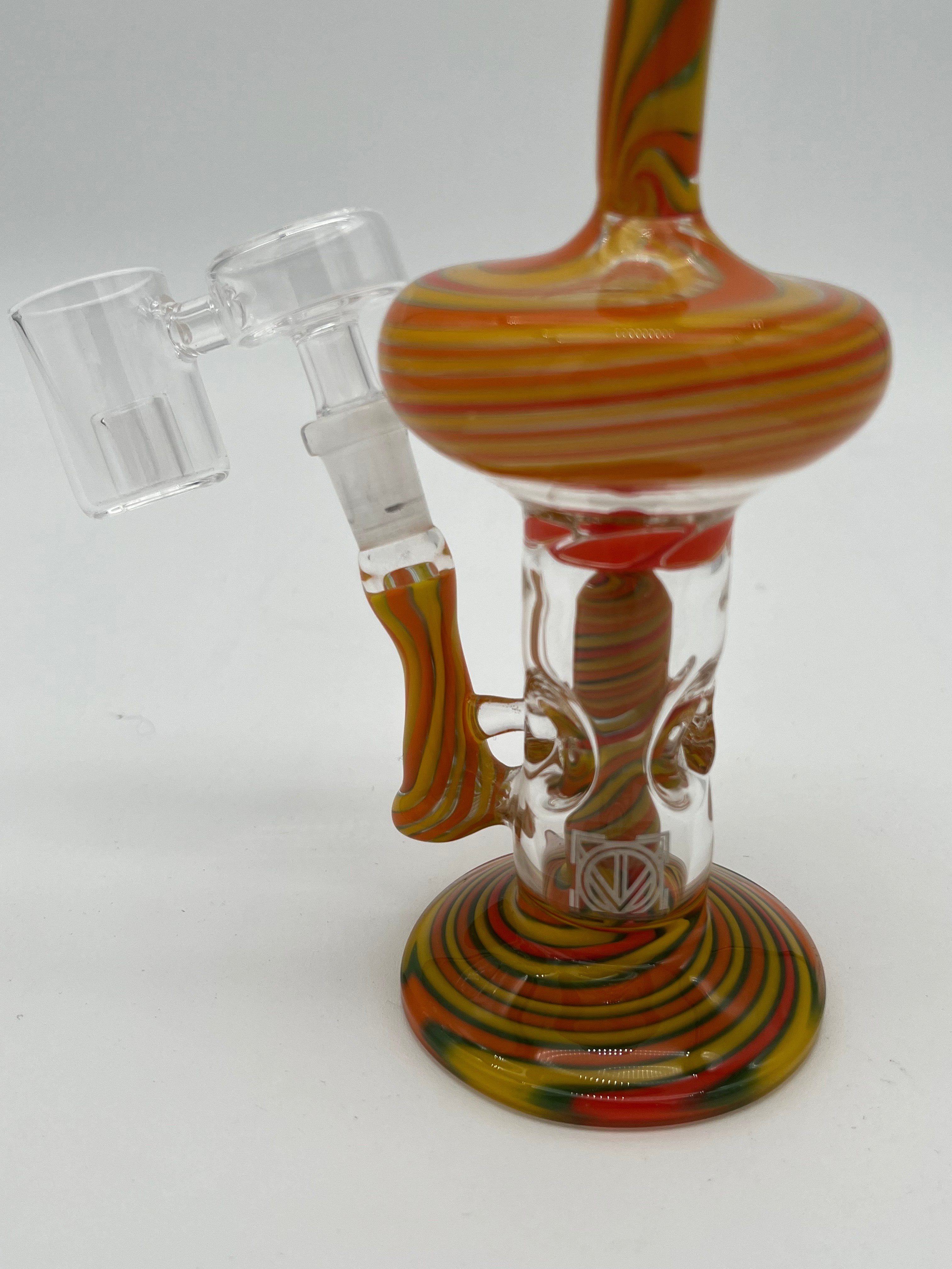 Licit Glass Orange Mini Rig