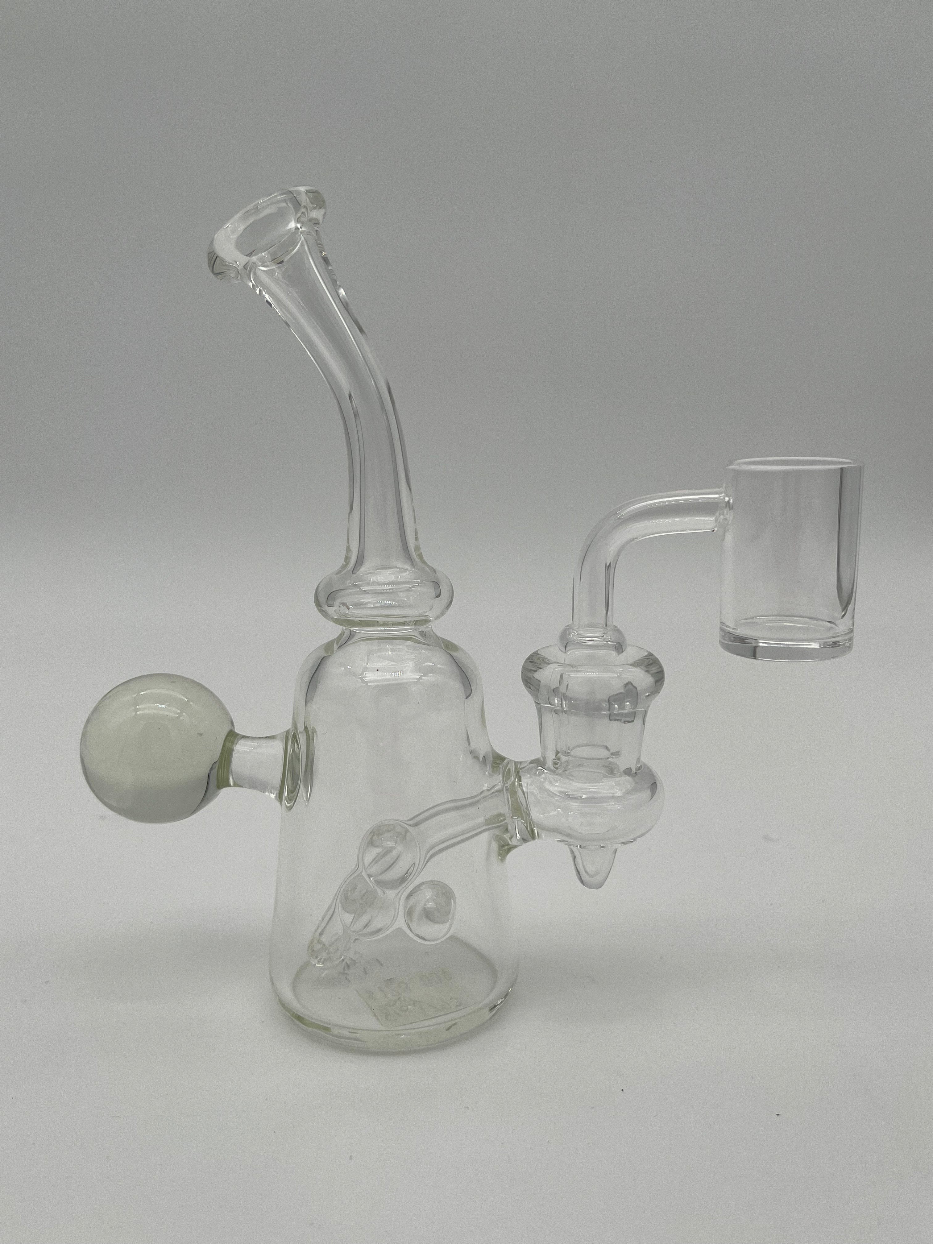 Clay Ball Clear Mini Rig