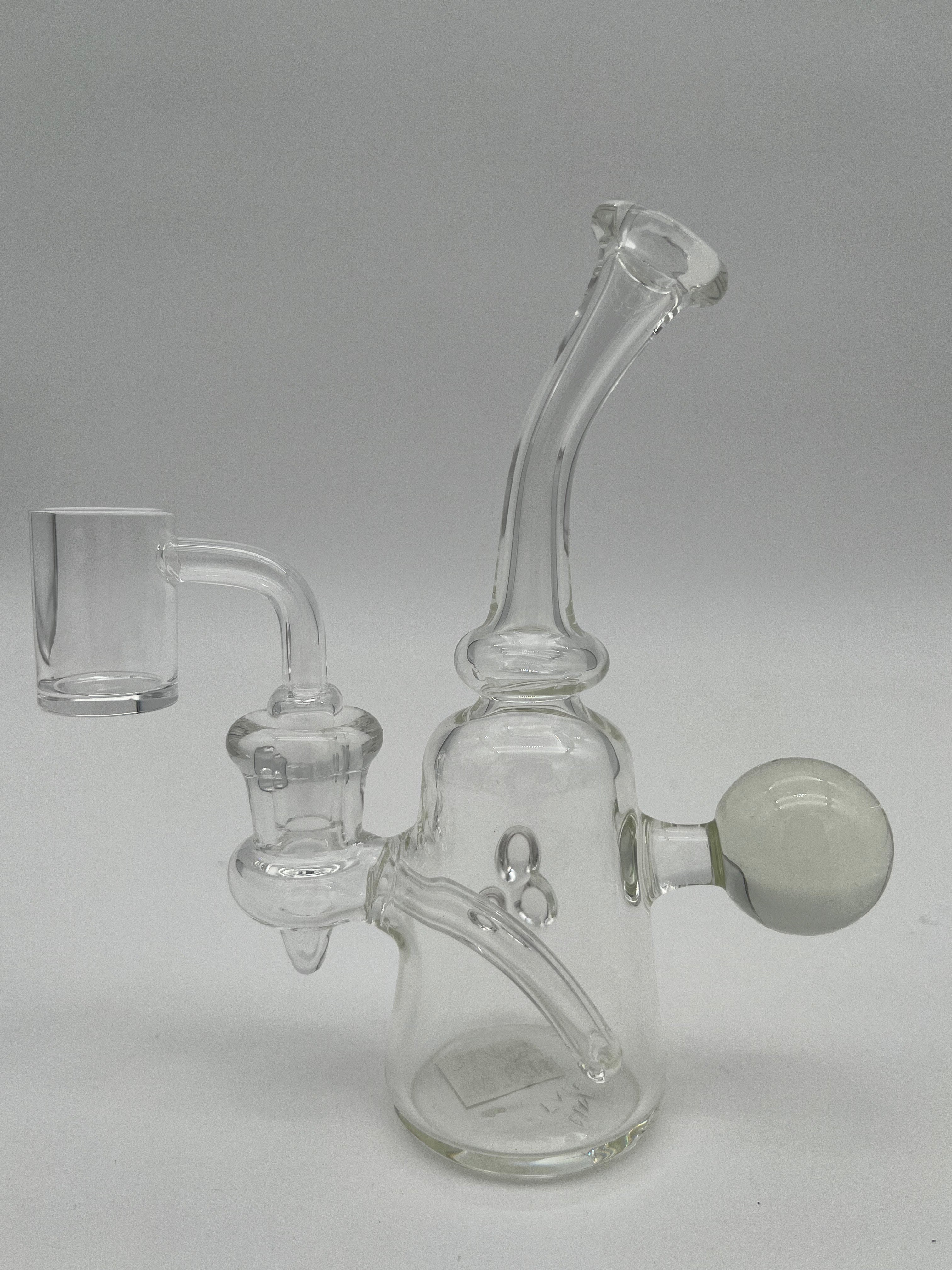 Clay Ball Clear Mini Rig