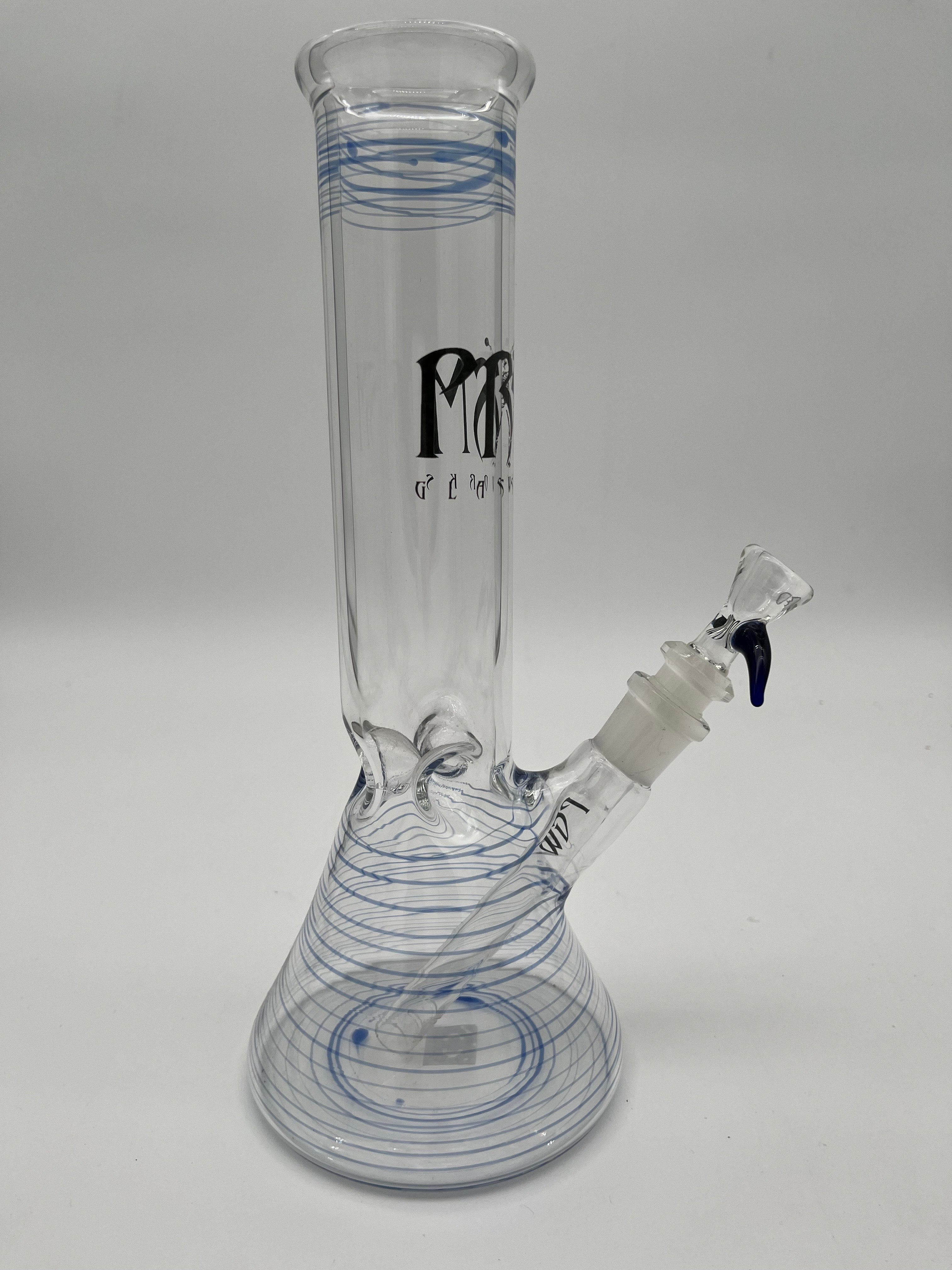Prism Glassworks 11" Blue Beaker