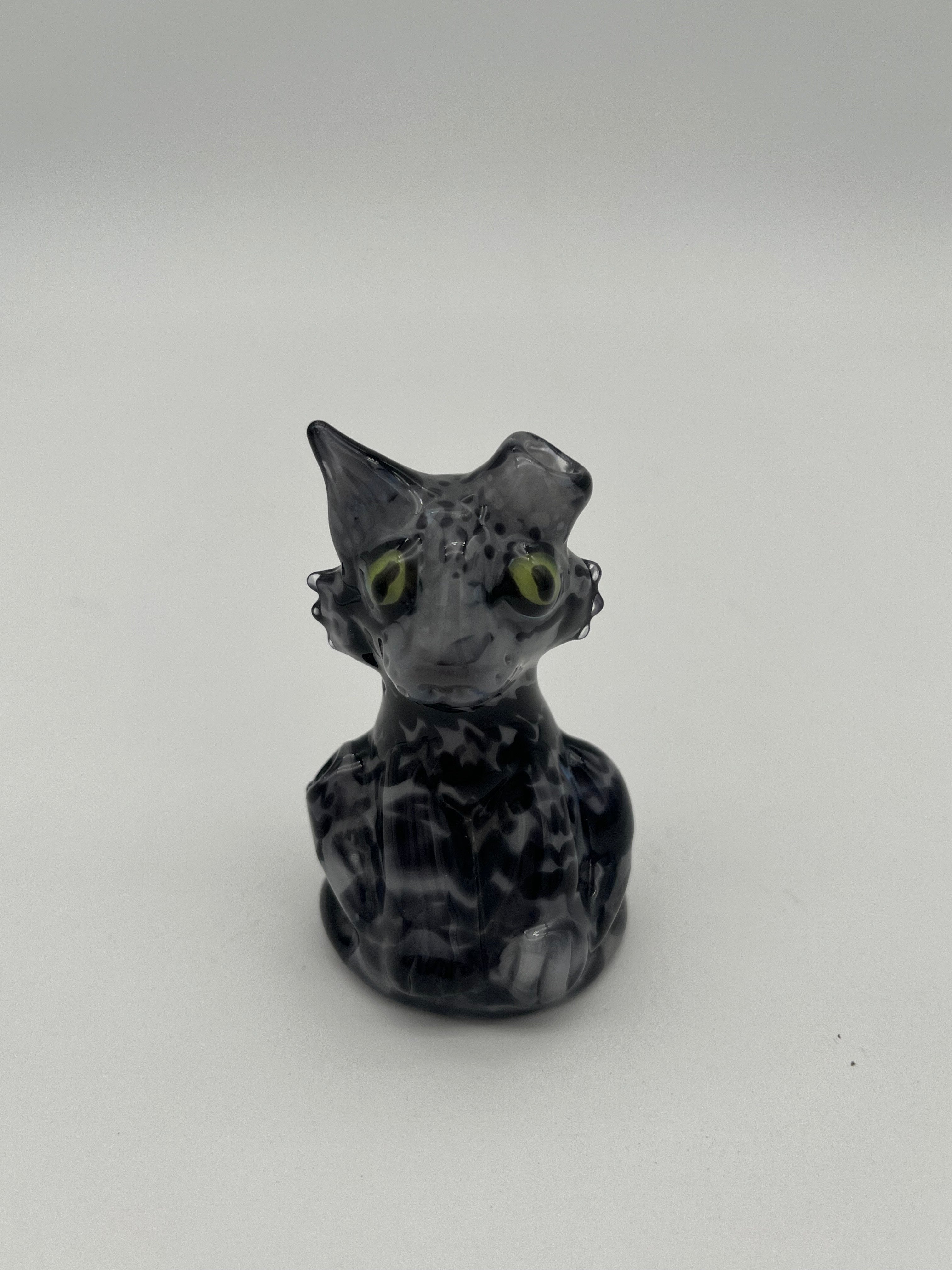 Freeways Glass Art Mini Cat Handpipe