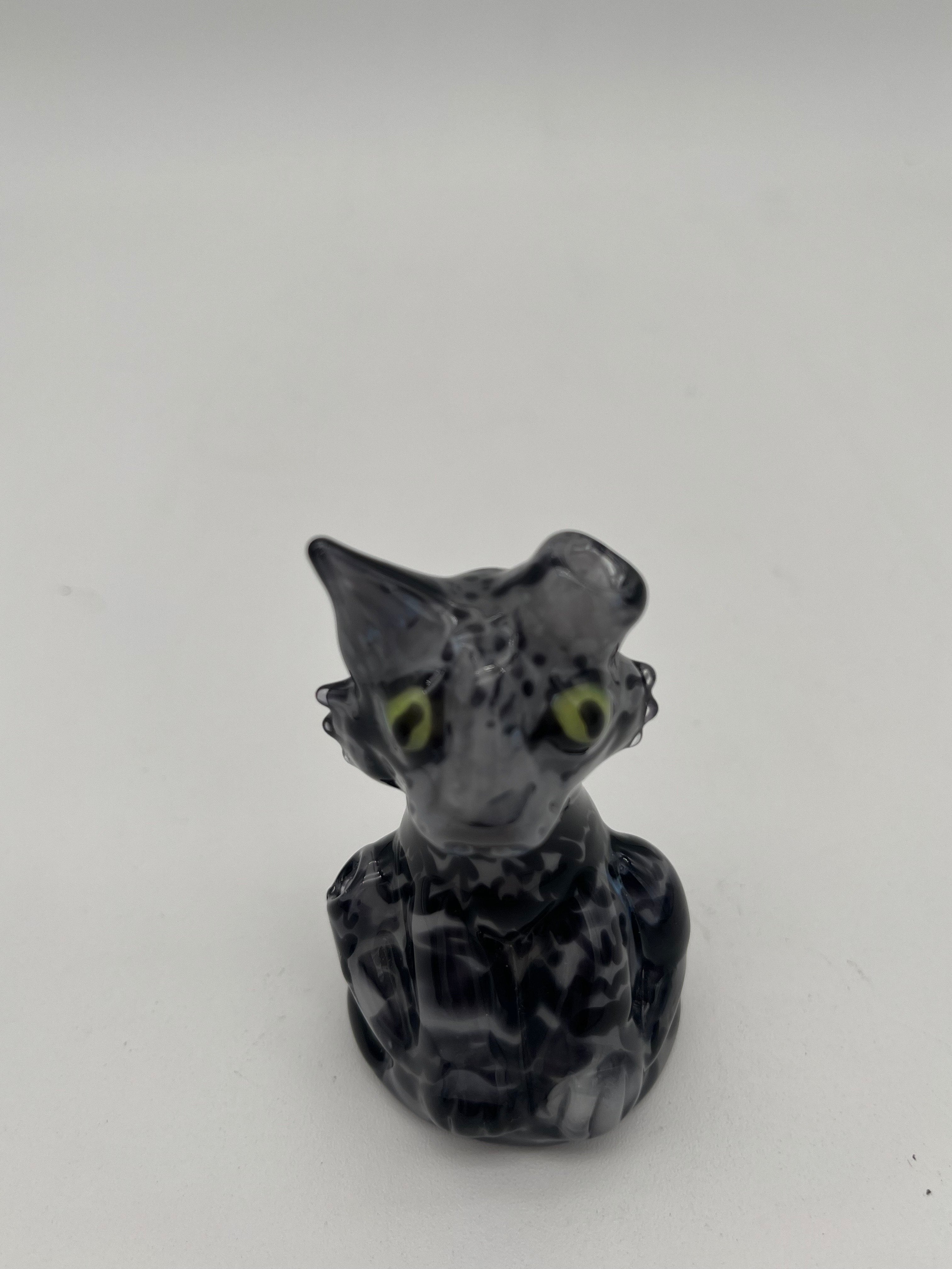 Freeways Glass Art Mini Cat Handpipe