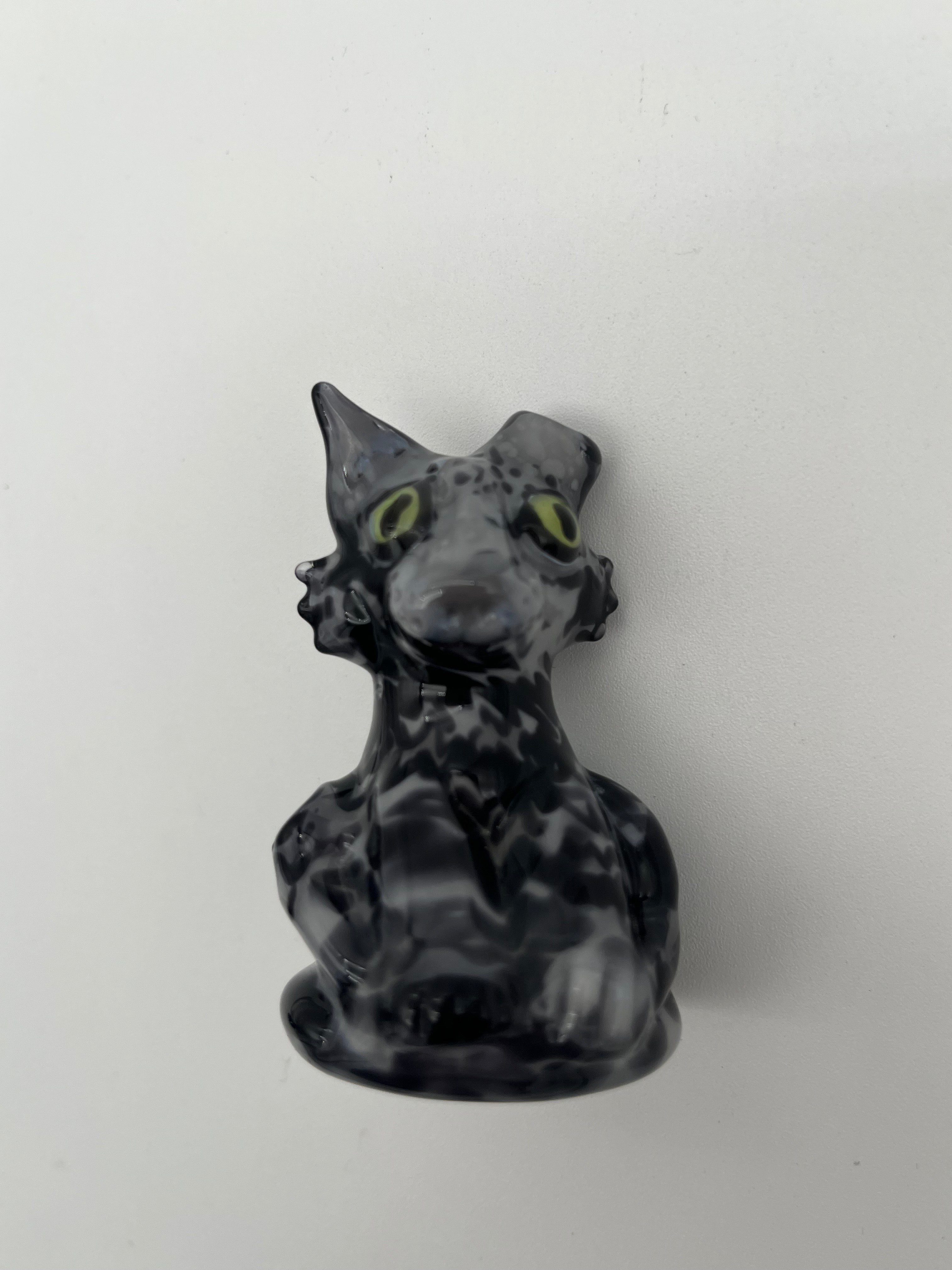 Freeways Glass Art Mini Cat Handpipe