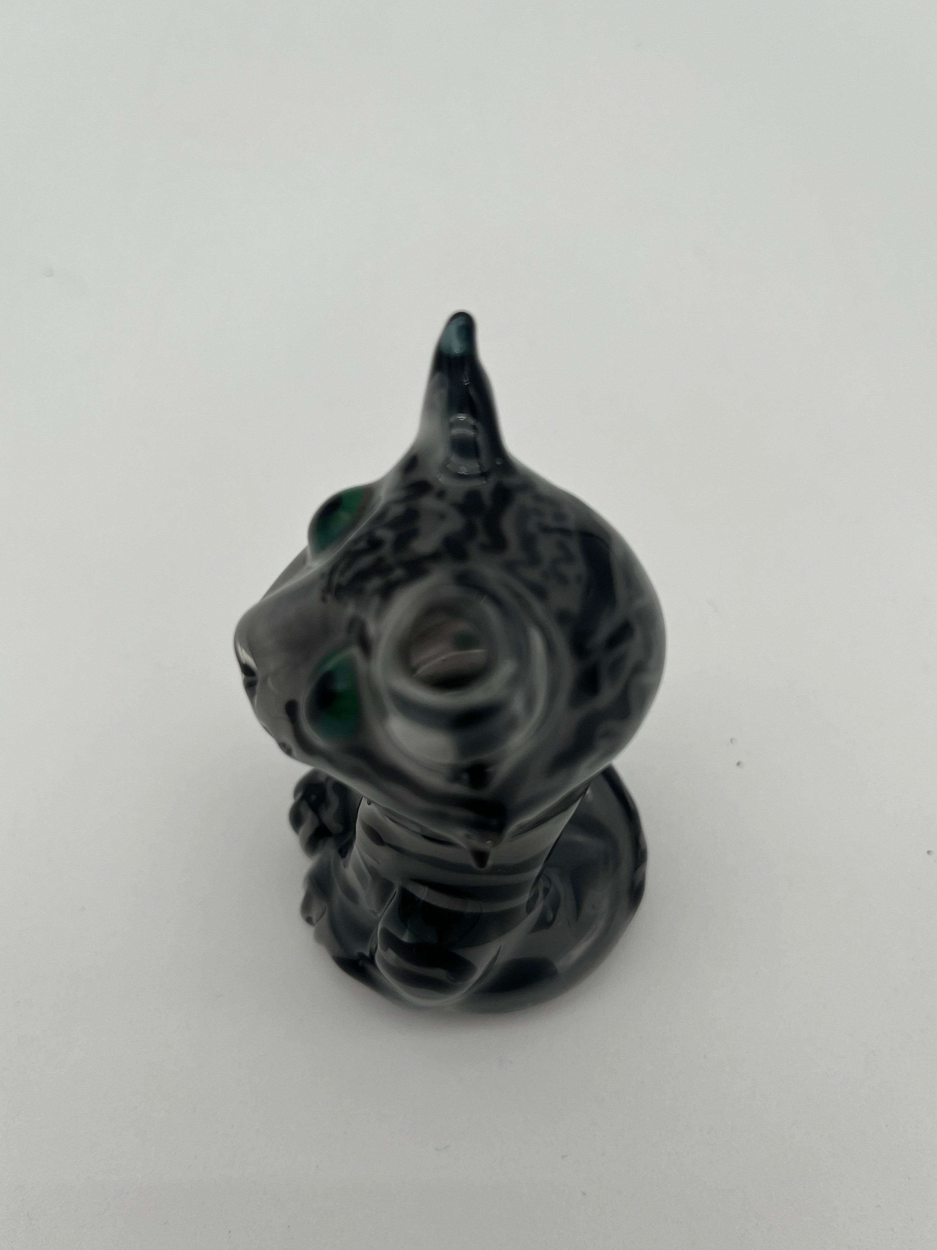 Freeways Glass Art Large Cat Handpipe