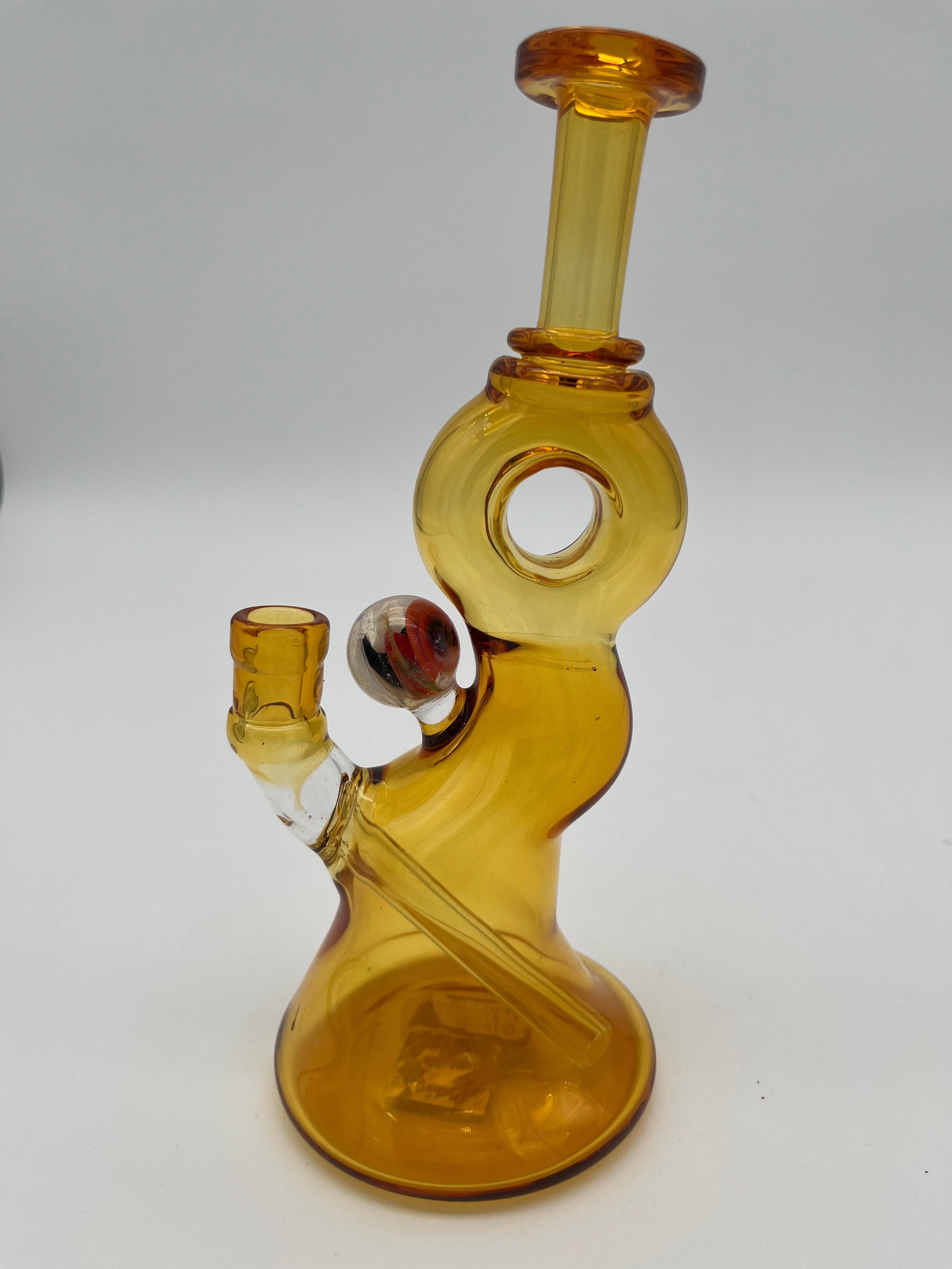 Moonbo Orange/Amber Glass Rig