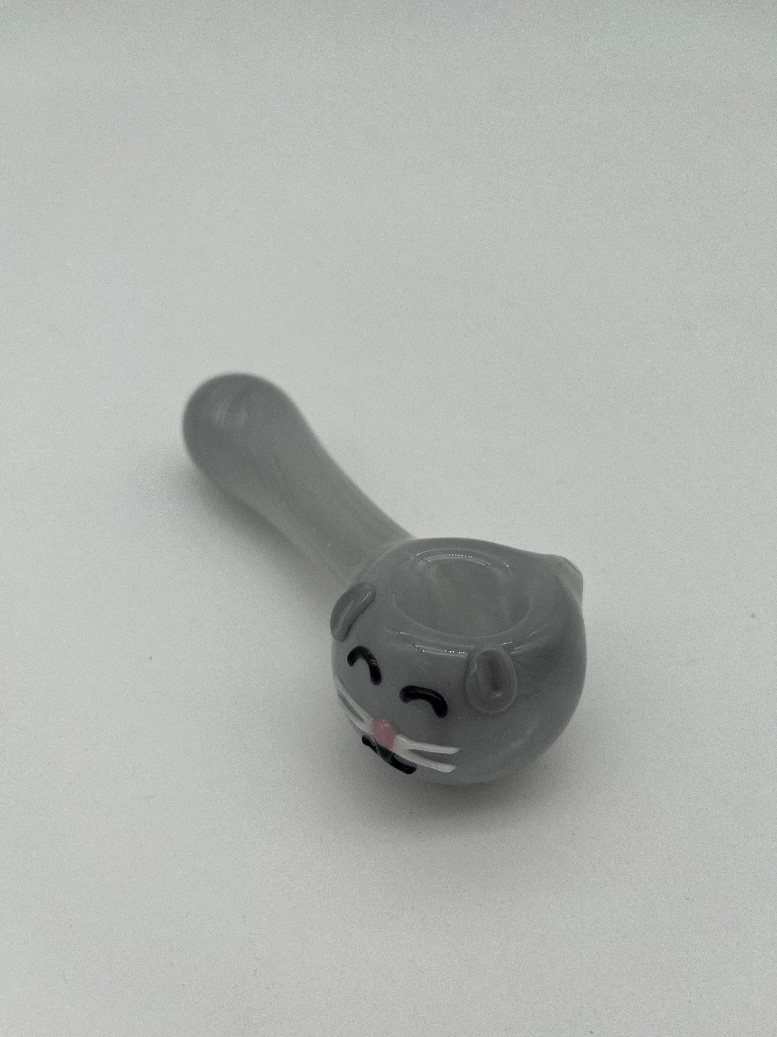 Kristi Conant Grey Cat Handpipe