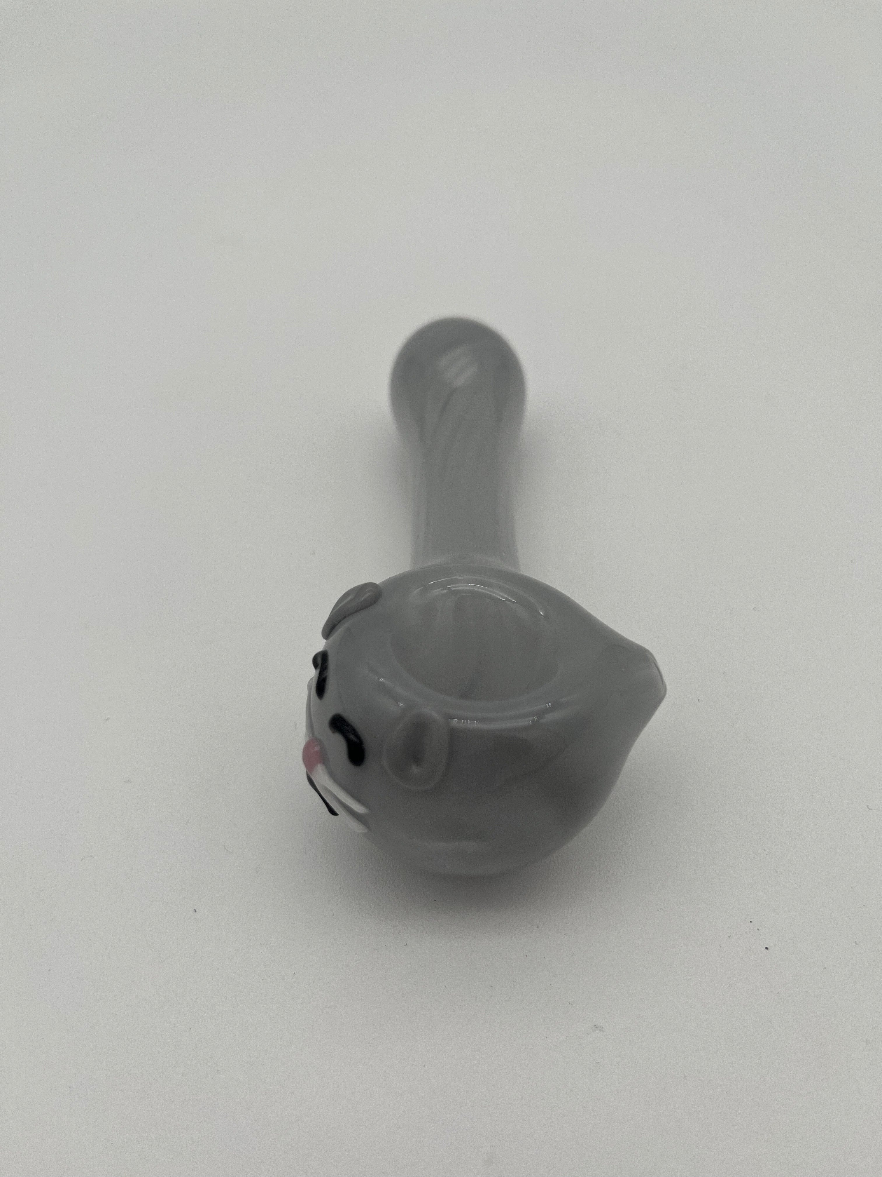 Kristi Conant Grey Cat Handpipe