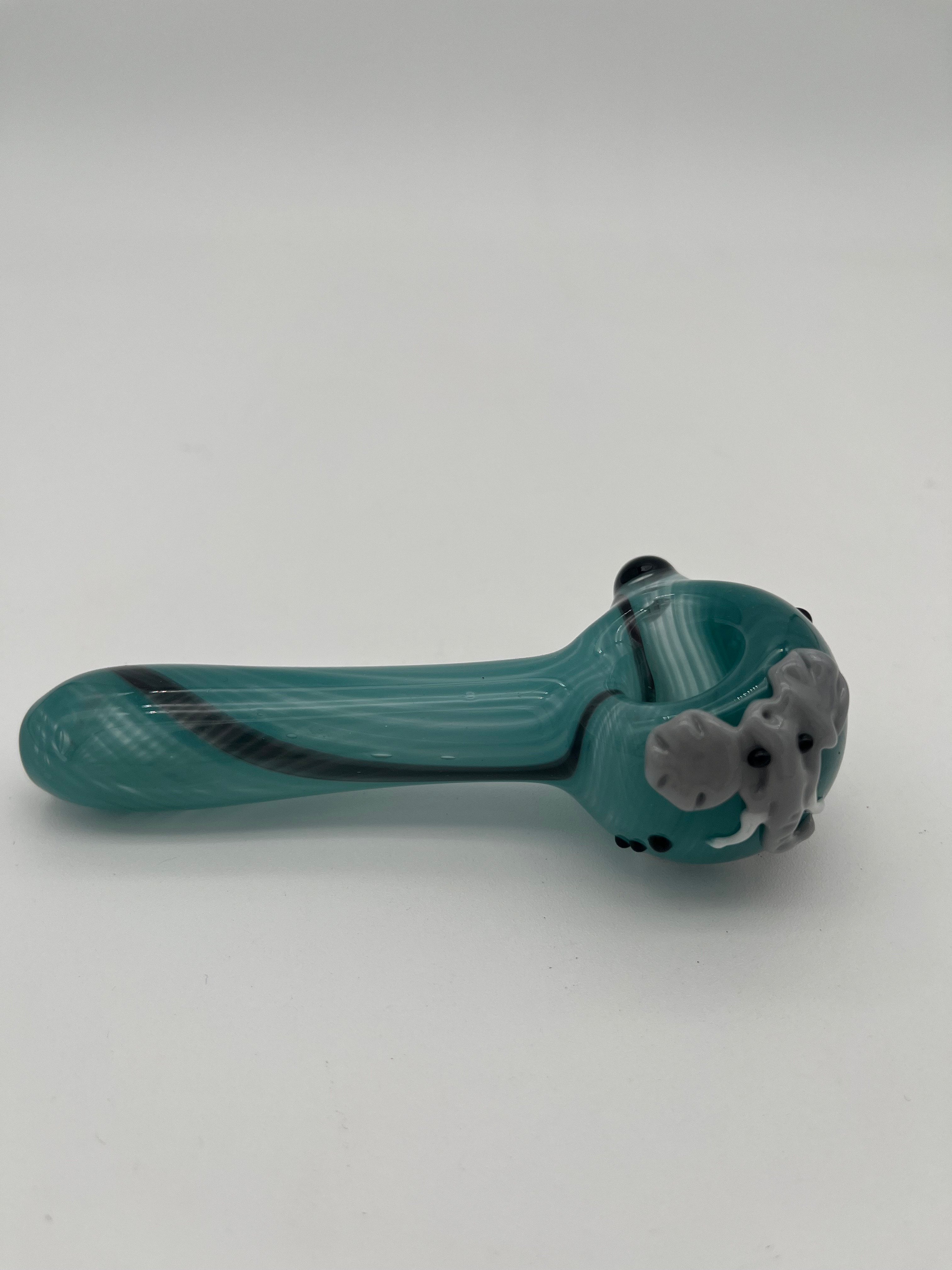 Kristi Conant Turquoise Elephant Handpipe