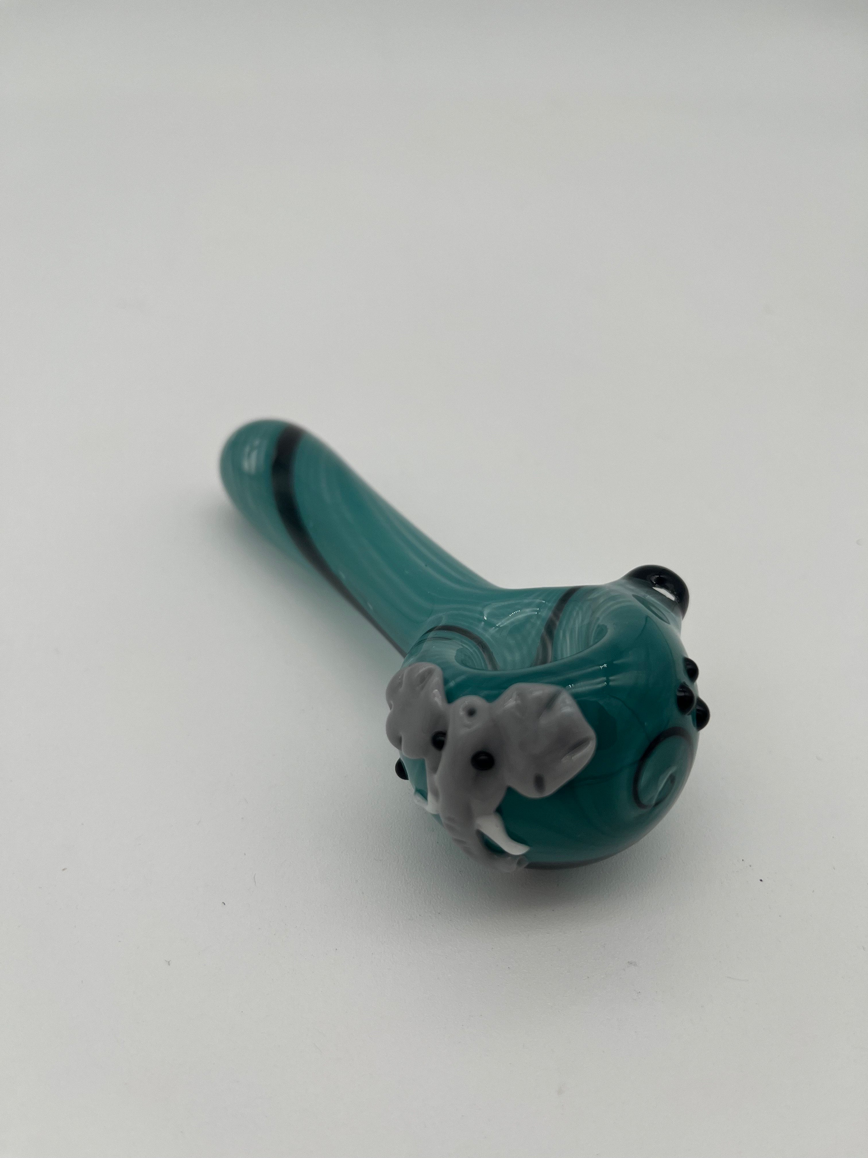 Kristi Conant Turquoise Elephant Handpipe