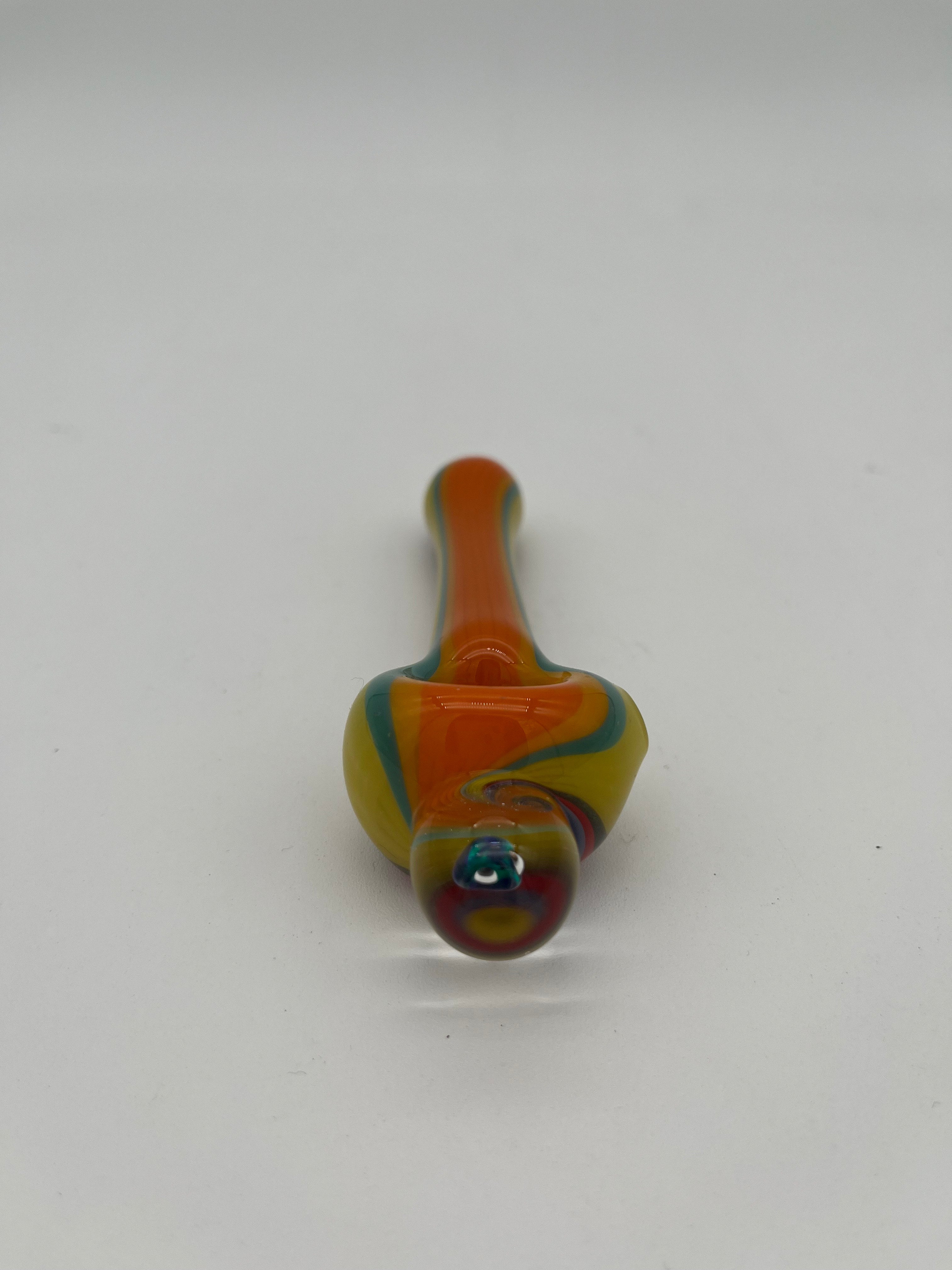 Ottone Glassworks Handpipe With Opal
