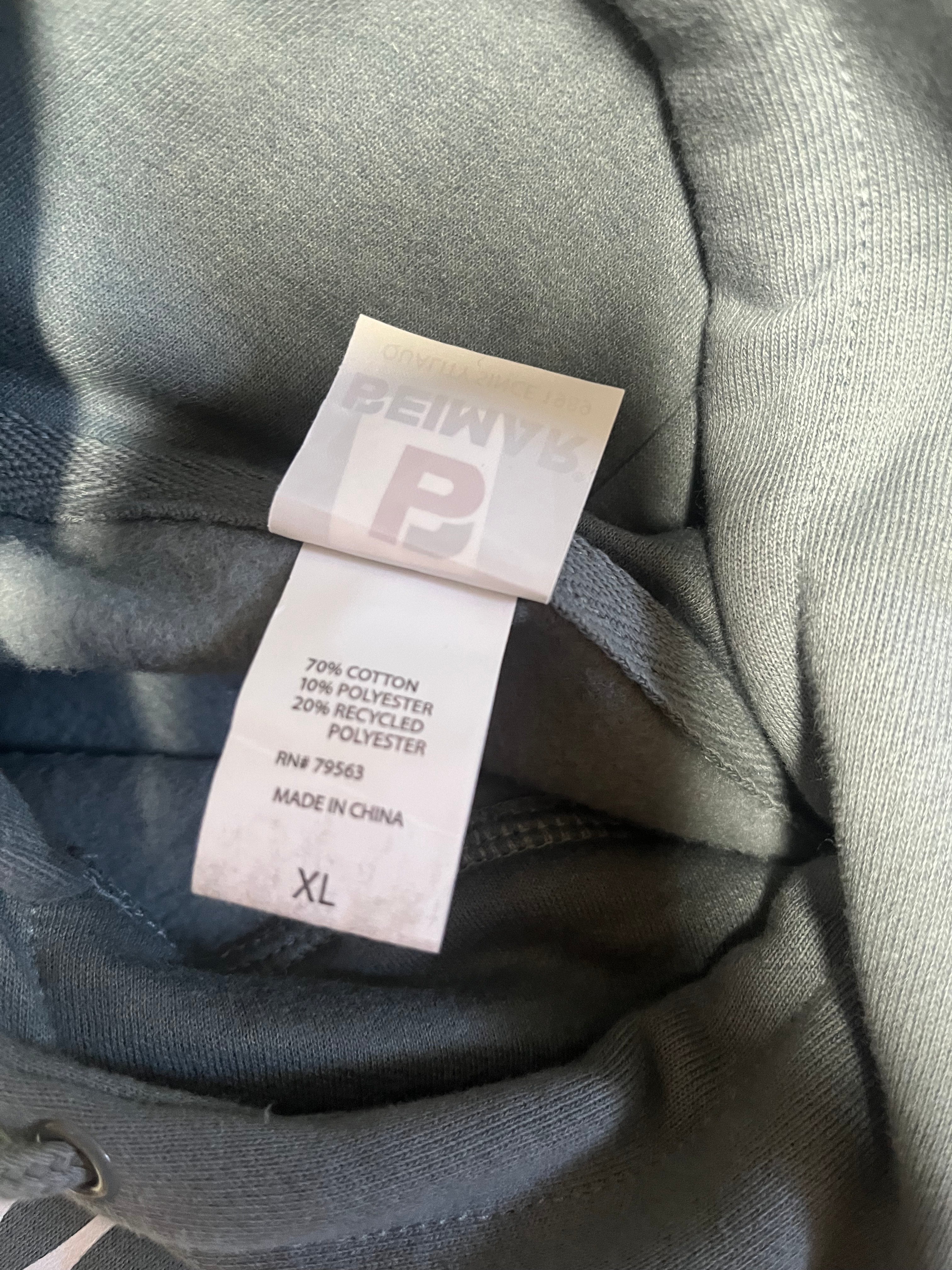 Grateful Dead Grey Skull & Flower Hoodie XL