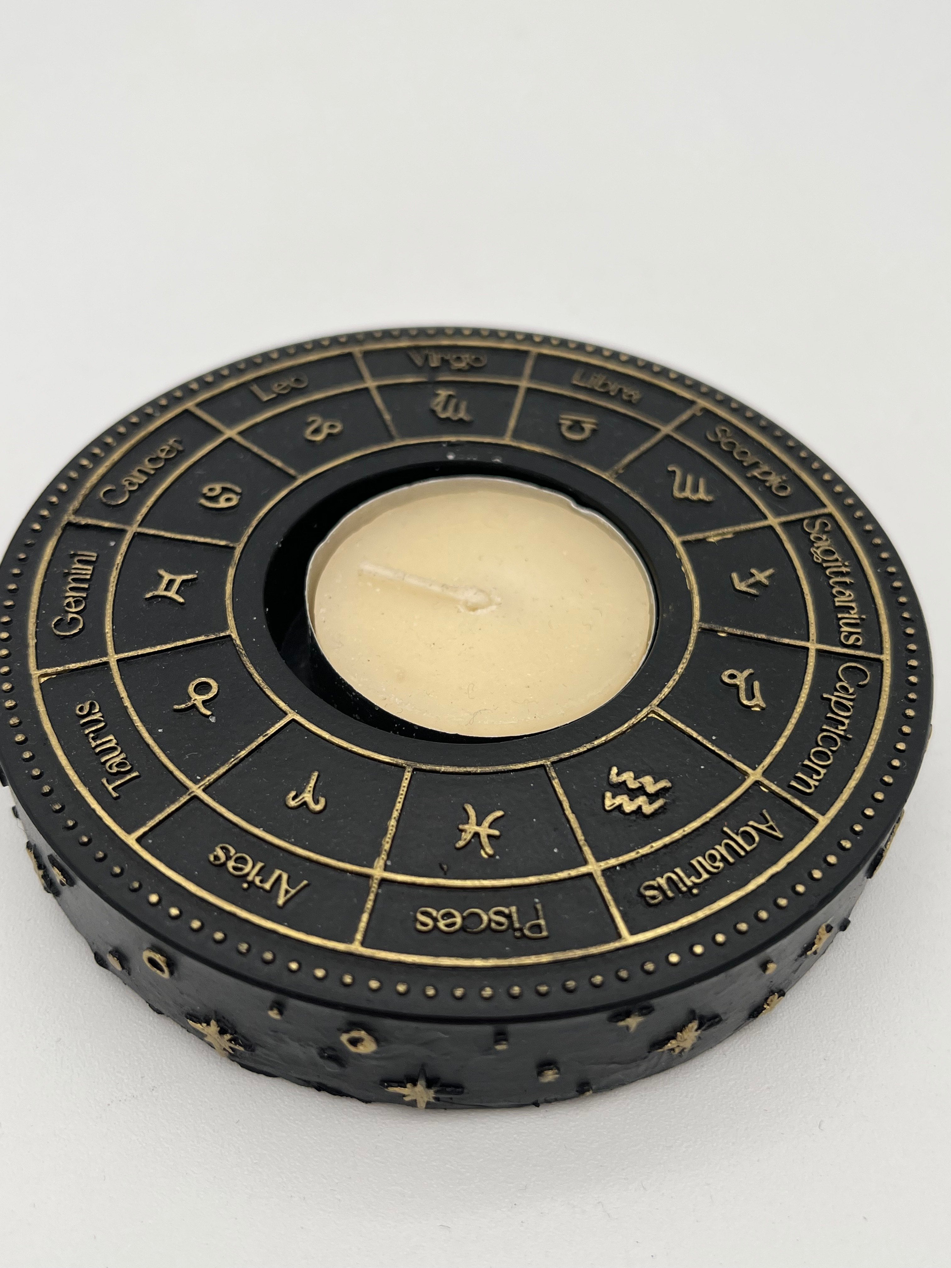 Astrology Chart Tealight Candle Holder