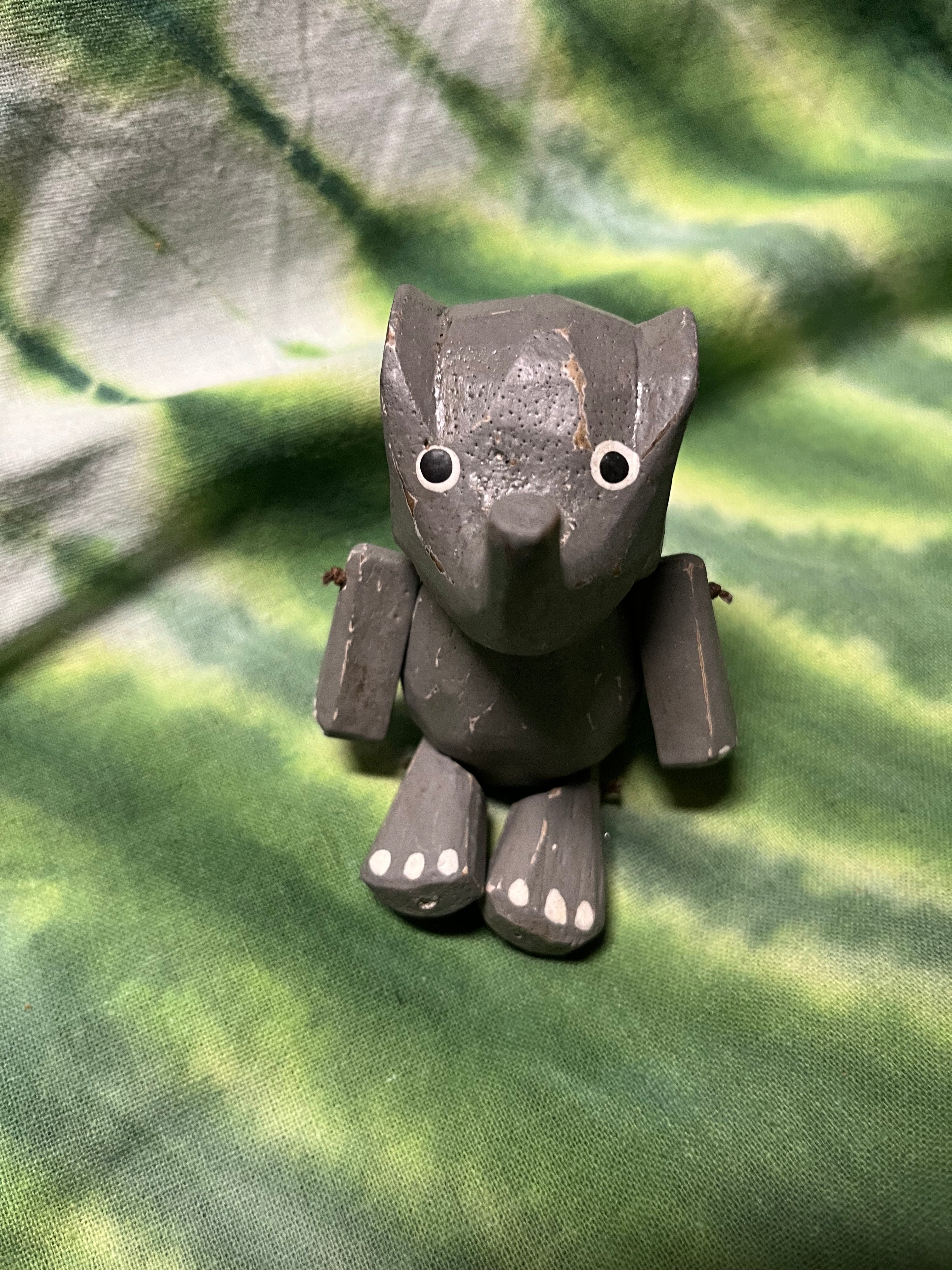 Baby Elephant Bendable Figurine