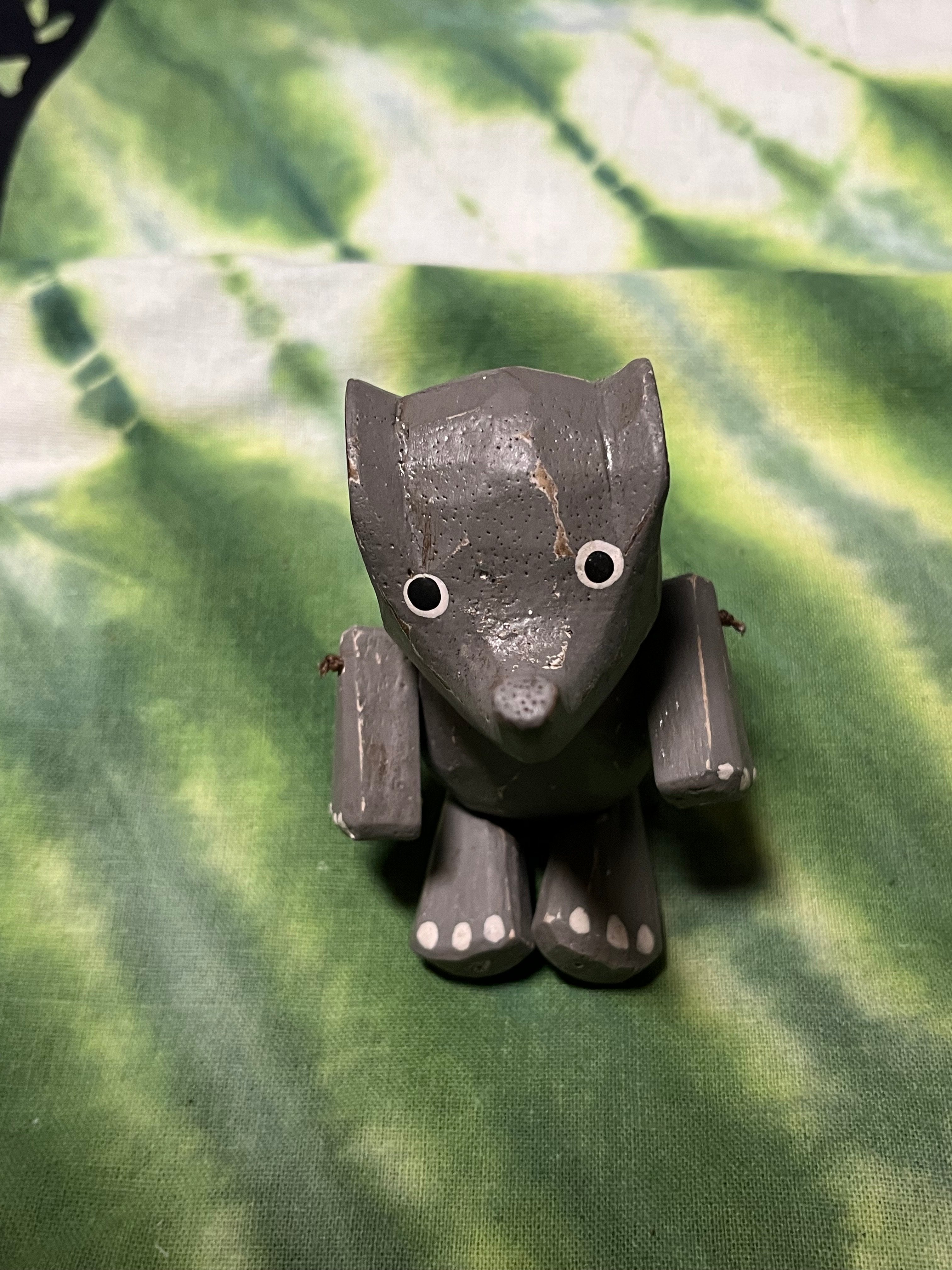 Baby Elephant Bendable Figurine
