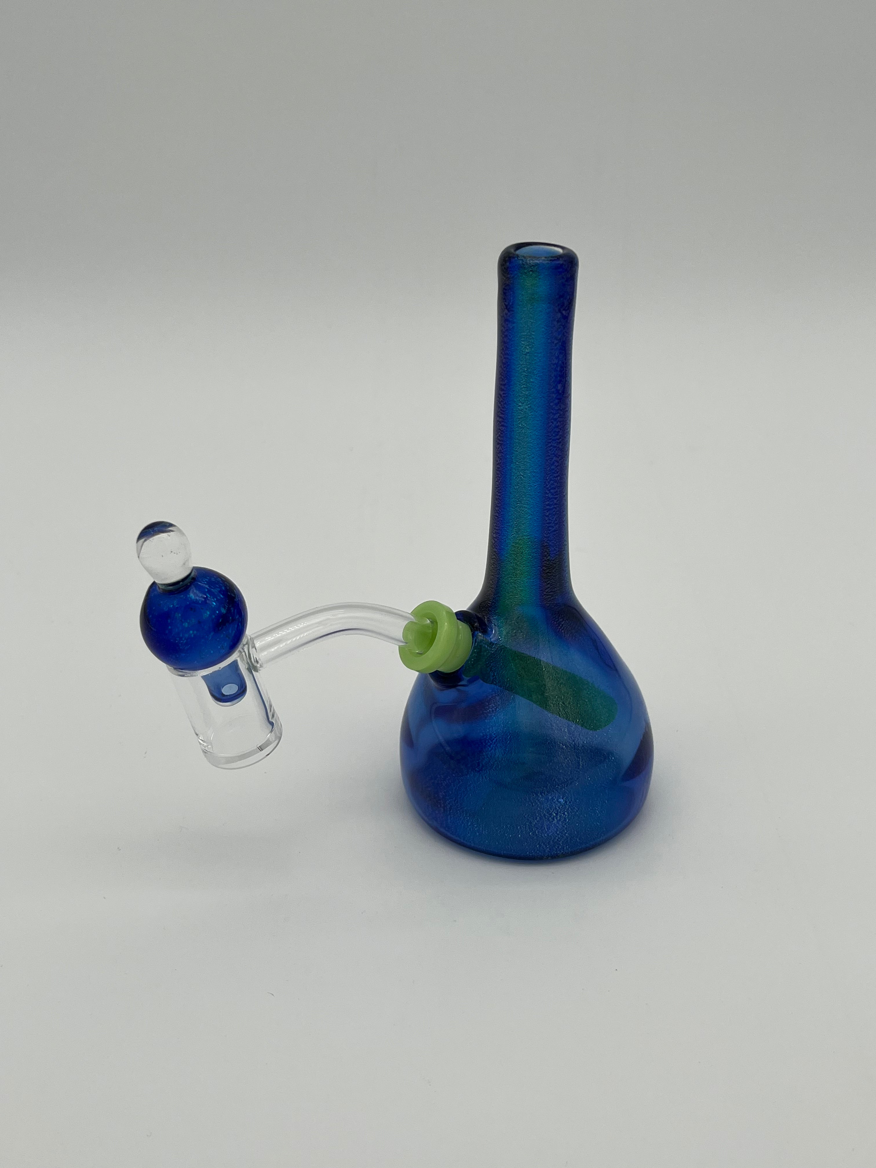 Ottone Glassworks Dichroic Blue Mini Rig Set