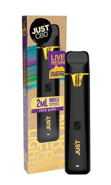 Just CBD 1000mg Hybrid CBD Full Spectrum Live Resin Disposable