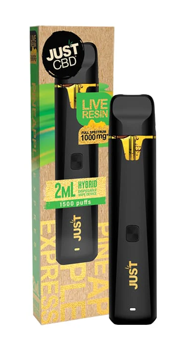 Just CBD 1000mg Hybrid CBD Full Spectrum Live Resin Disposable