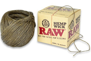 Raw Hemp Wick 250 ft Spool