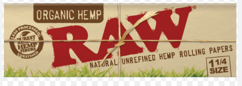 Raw Rolling Papers- Organic Hemp
