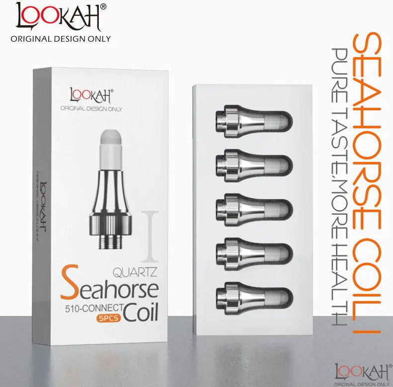 Lookah Seahorse I - Quartz Coil