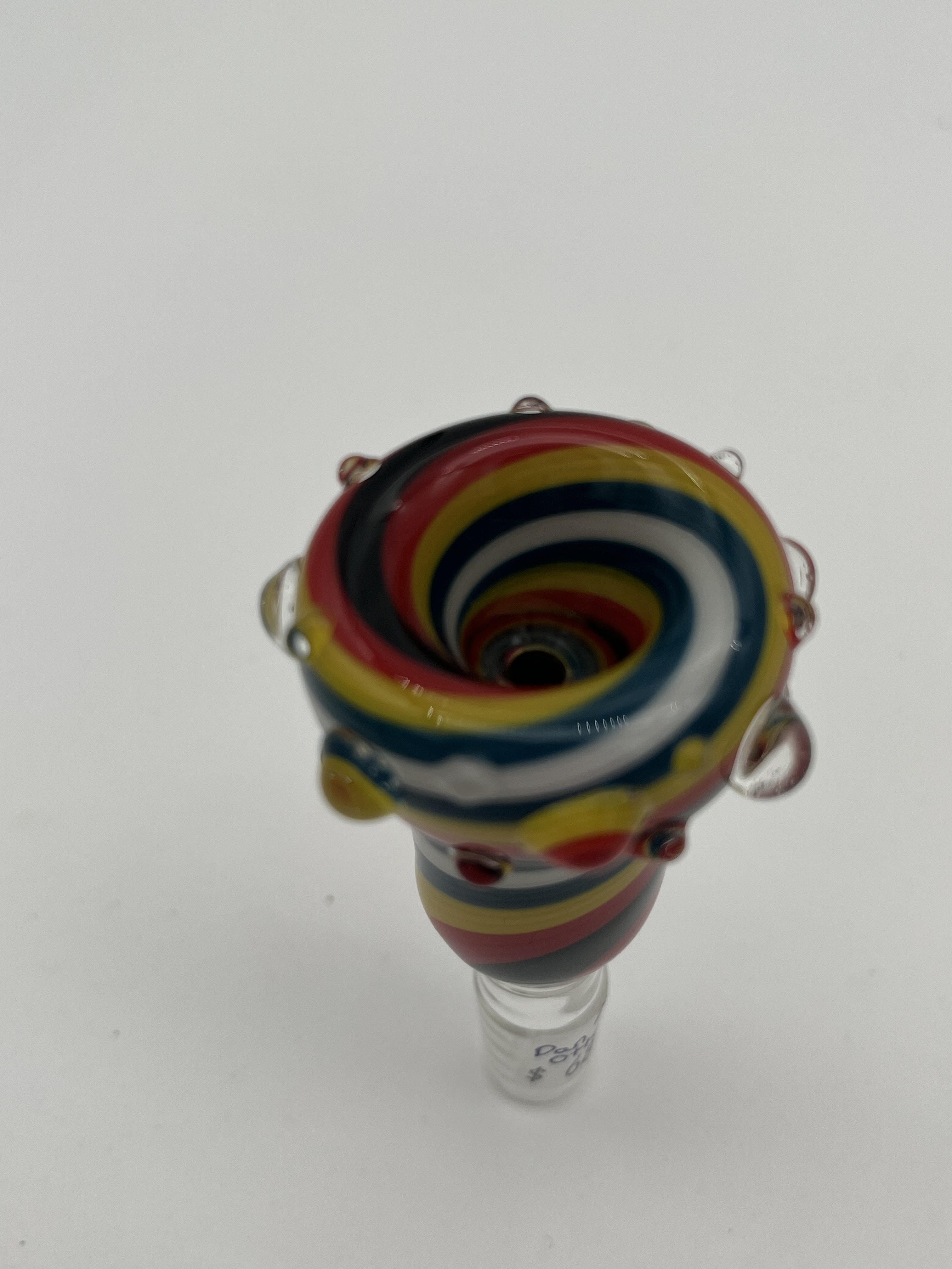 Dan Ottone Glassworks Rainbow 14mm Slide