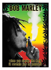 Bob Marley Smoking Poster #48