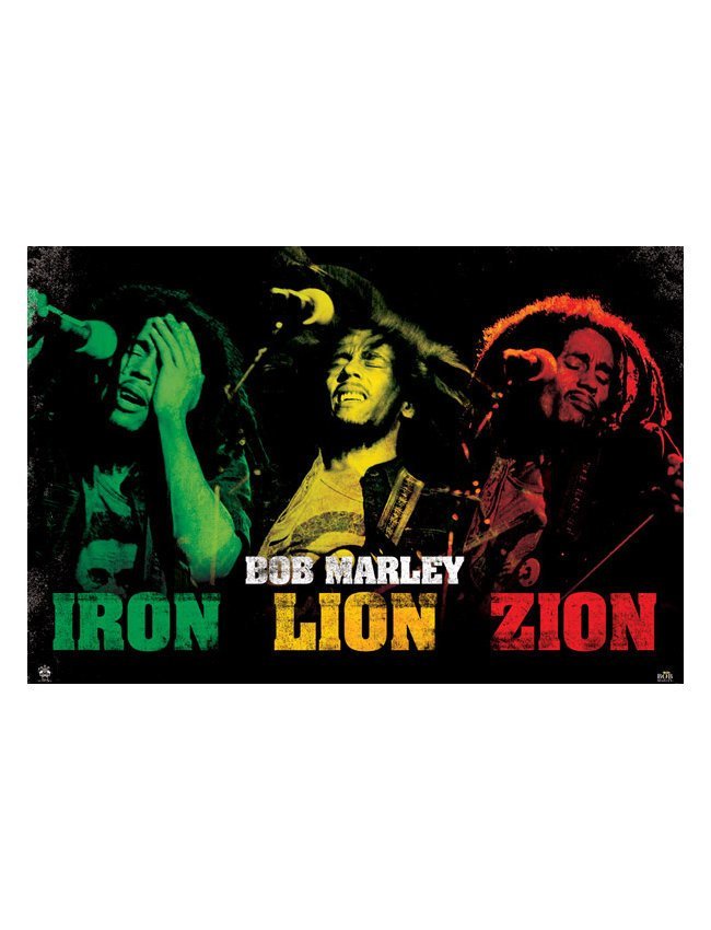 Iron Lion Zion Bob Marley Poster #39