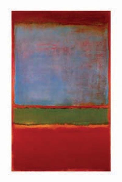 Violet Green & Red 19 Rothko Poster
