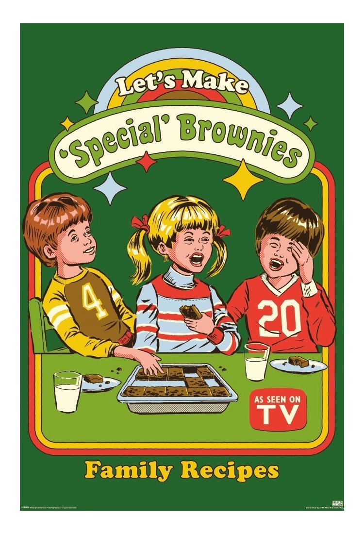 Special Brownies Stephen Rhodes Poster