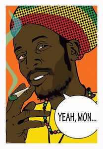 Rasta "Yeah Mon" Poster
